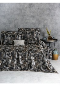 Resim Cotton Box Smart Çift Kişilik Yatak Örtüsü Milan Kahve Kahverengi 