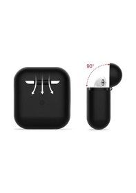 Resim Wozlo Apple Uyumlu AirPods 1. Ve 2. Nesil Koruyucu Silikon Kılıf - Silikon Koruma Kılıfı - Siyah 