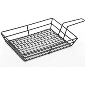 Resim Altınbaşak Kulplu Büyük Dikdörtgen Sunum Sepeti 28*20*5,5 (A 009 