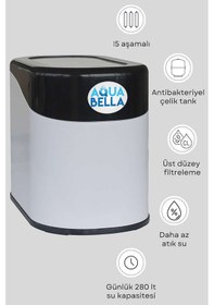 Resim Aqua Bella Evro Premium 12 Lt Su Arıtma Cihazı 