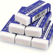 Resim 4 adet Yumuşak ve Kolay Temizlenebilir 2B Plastik Silgi - Beyaz, Dikdörtgen, PVC Malzeme, Sanat ve El Sanatları Projeleri İçin İdeal, El Sanatları Malzemeleri | Dikdörtgen Silgiler | Pense Silgi için Pürüzsüz Dokusu 