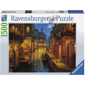 Resim Ravensburger 1500 Parça Puzzle Venedik´te Gece 163083 