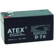 Resim Atex AX12 12 Volt 1.3 Amper Kuru Akü 