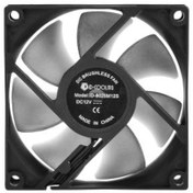 Resim ID-Cooling NO-8025-SD 8 CM Bilgisayar Kasası Fanı 