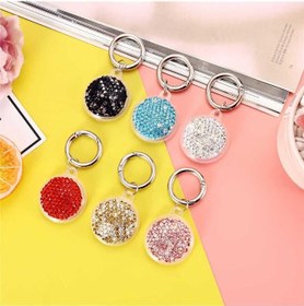 Resim CONSTRAIN Airtag 03 İle Uyumlu Silikon Anahtarlık, Rose Gold 