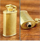 Resim Omeniv Omeniv El Yapımı Pirinç Benzin Votka Içki Viski Şişesi Anahtarlık 