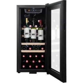 Resim La Sommeliere Service Solo Şarap Dolabı, 38 Şişe Kapasiteli LS38BLACK 