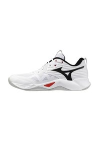 Resim Mizuno Wave Momentum Pro Unisex Voleybol Ayakkabısı Beyaz / Siyah Çok Renkli 