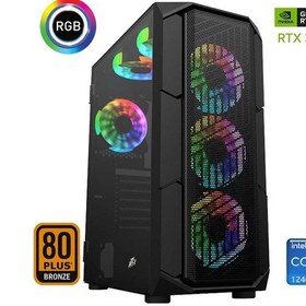 Resim Xaser XSR575 i5-12400F 32 GB 512 GB M.2 NVMe SSD RTX3050 27" Dos Masaüstü Oyuncu Bilgisayarı 