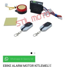 Resim monero ELEKTRİKLİ BİSİKLET ALARM VE UZAKTAN ÇALIŞTIRMA SETİ 