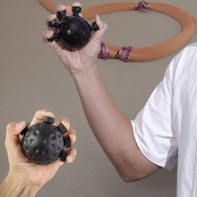 Resim 1 Paket 2025 Geliştirilmiş El & Parmak Kuvvetlendirici - Ayarlanabilir Dirençli ABS Ergonomik Tasarım, Kas Gelişimi için Taşınabilir Parmak Egzersiz Aleti, Önkol Güç Antrenmanı - Pembe/Siyah, Şükran Günü Hediye Fikri, Parmak Güçlendirici, El Egzersiz Aracı, Dokulu Yüzey, Dayanıklı Silikon Malzeme, Kompakt Eğitmen, Sağlam Yapı, Direnç Antrenörü, Fitness Tutkunları 