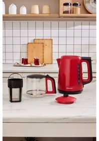 Resim Karaca Mega Tea 1501 1500 W Cam Çay Makinesi 