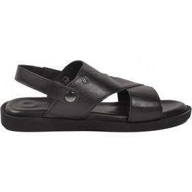 Resim Pierre Cardin PC-7315 M Siyah Erkek Sandalet 