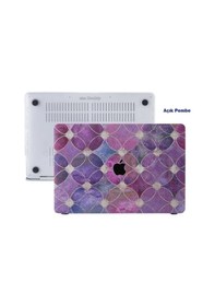 Resim Apple Uyumlu MacBook Air Kılıf HardCase Touch ID A1932 A2179 A2337 Flower04 
