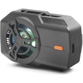 Resim Periboia Telefon Soğutucu Fan Bataryalı Led - Siyah Hdx4394 