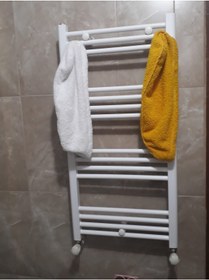 Resim Eurasia Havlupan Towel Radiator Havlupan 500x1300 Beyaz Havlupan 2 Adet Vanası 