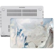 Resim MacBook Air Kılıf HardCase Touch ID A1932 A2179 A2337 Marble10NL 