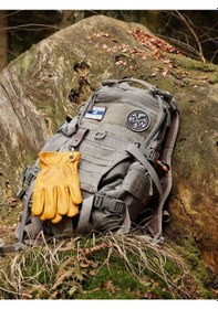 Resim Remus Sanches Bushcraft Outdoor Spor, Kamp, Dana Derisi Eldiven Sarı 
