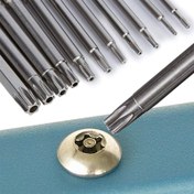 Resim Manyetik Torx Tornavida Bit Seti 1/4 Altıgen Tornavida Bit Uzatma Adaptörü Güvenlik Kafası Torx Star Hex Spline Bit Seti 