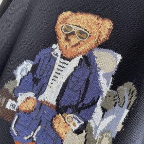 Resim Polo The Bear Örgü Pamuk Kazak - M 