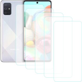 Resim Notech Samsung Galaxy A71 Temperli Cam Ekran Koruyucu 5li Eko Paket Şeffaf 