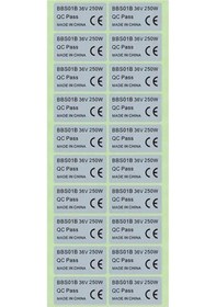 Resim 36v 250w-20pcs 36v 250w 48v500w Bafang Orta Tahrik Motoru Etiket Bbs01/02 Bbshd Ebike Motor Elektrikli Bisiklet Dönüşüm Kiti Etiket Gri 