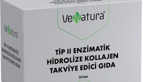 Resim Venatura Tip 2 Enzimatik Hidrolize Kollajen Takviye Edici Gıda 30 Şase 
