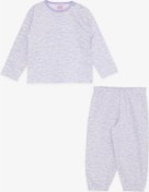 Resim Breeze Kız Bebek Pijama Takımı Desenli 9 Ay-3 Yaş, Açık Lila-açık Lila Açık Lila 