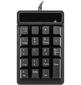 Resim Xindoker "19 Tuşlu Su Geçirmez Mekanik Hissiyatlı Usb Nümerik Klavye - Ergonomik Ve Verimli Kullanım" 