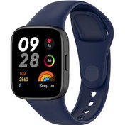 Resim Xiaomi Redmi Watch 3 Uyumlu Krd-81 Uyumlu Zore Kordon-kırmızı 