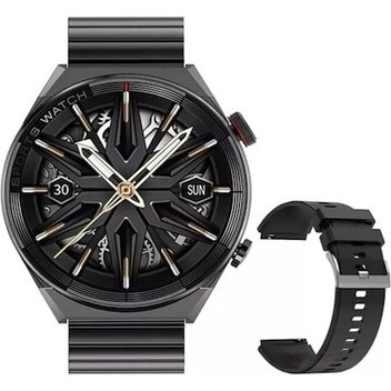 Bakeey Classic Series GT3 Max Metal-Deri Kordon Akıllı Saat (Distribütör Garantili)