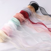 Resim 5 Metre Uzunluk, 1,57 İnç Genişlikte, Düz Dokuma İnce Şifon Bant, Dalgalı Kenarlı, Çiçek Takımı Hediye Paketleme, Düğün Parti Dekorasyonları, Dikiş Malzemeleri, El Yapımı Düğün Çiçek Takımı Malzemeleri, Hediye Paketleme Malzemeleri, Kek Dekorasyon Bantları, Düğün Dekorasyonları, Parti Dekorasyonları ve Hediye Süslemeleri İçin Uygun. 
