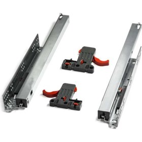 Resim Samet Smart Slide Tam Açılım Frenli Çekmece Rayı 40 cm 