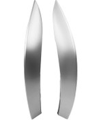 Resim Jeehugo Karola 2007-2013 İçin Götürücü Çerçevesı Gümüş Abspaket 140 40 320mm 200g 5543602330 5543502370 Trim Bant Çift 