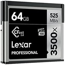 Resim Lexar Professional 3500x 64GB CFast 2.0 Kart (LC64GCRBNA3500) 