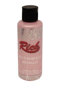 Resim Multi Surface Metalik Boya 130 Cc Bebek Pembe 6536 Çok Renkli 