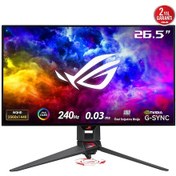 Resim ASUS 26.5" Oled Rog Swıft Pg27aqdm 0.03ms 240hz Hdmı-dp Gamıng Monitör 2560x1440 