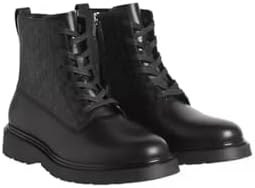 Resim Calvin Klein Combat Ess Lace Up Zip Boot Bot, HM0HM019040GJ 