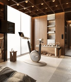Resim Pent HANIA - Sabit Bisiklet - Beige / Ash-Walnut 