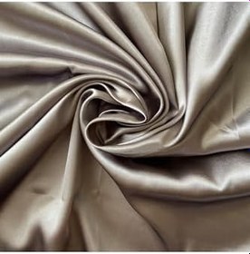 Resim Akteks Gri Saten Kumaş 150 Cm En (Ithal Saten) Gri 