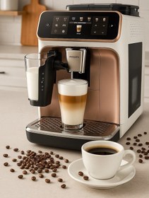 Resim Philips 5500 Serisi LatteGo 20 Sıcak ve Soğuk İçecek Tam Otomatik Espresso & Kahve Makinesi 