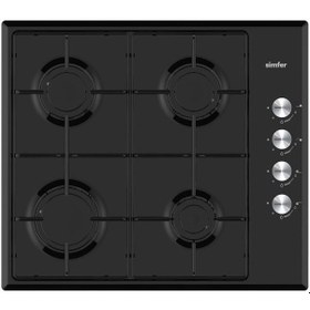 Resim Simfer Trend Mekanik Metal 8252 + 3851 2'li Ankastre Set Siyah 