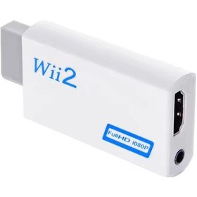 Resim Wii Hdmi Adaptör Dönüştürücü Hd 1080p Uyumlu Çevirici 
