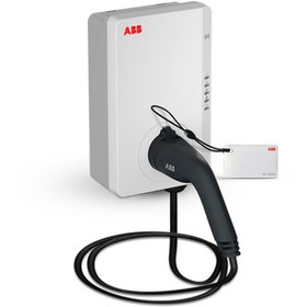 Resim ABB TERRA AC 22 kW Duvar Tipi Araç Şarj İstasyonu (RFID, 5 Mt Kablo) 
