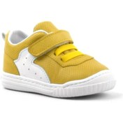 Resim Rakerplus Hakiki Deri Sarı Cırtlı Lastikli Bebek Sneaker Sarı 