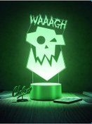 Resim Checase 3d-lampa Waaagh Warhammer 40000 194889019 