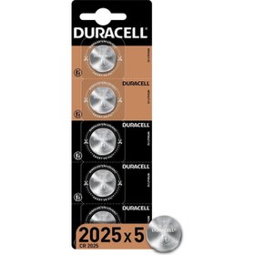 Resim Duracell CR2025 / Dl 2025 Düğme Pil 5 Adet 