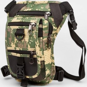 Resim Lederax Motorcu Çok Cepli Bacak Çantası LD338 