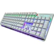 Resim Sprange Mk-11 Beyaz Mekanik Gaming Klavye - Blue Switch - RGB Aydınlatmalı -Kablolu 
