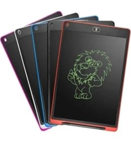 Resim Pileli Store 12 Inç LCD Renkli Yazı Çizim Tableti 